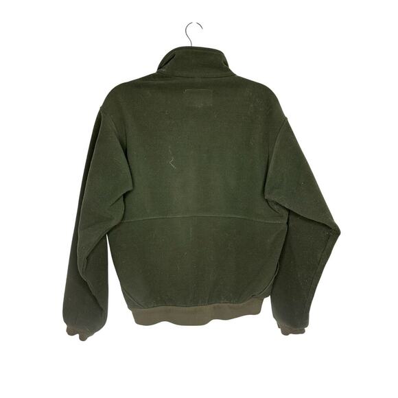 SIMMS Gore Wind Stopper Fishing Full Zip Jacket Size Medium Green Fishing PTFE - Picture 2 of 7